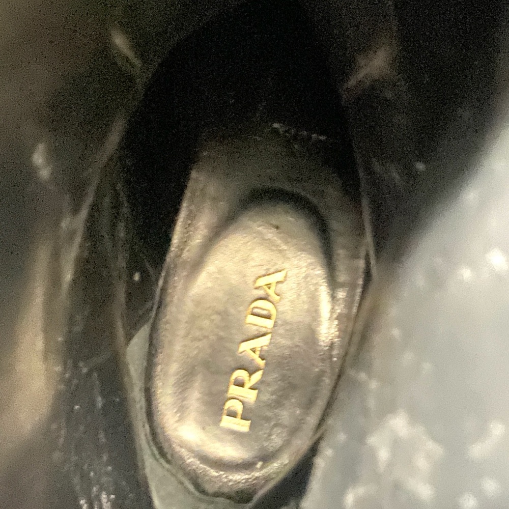 Prada green  Leather riding Boots - Picture 12 of 16